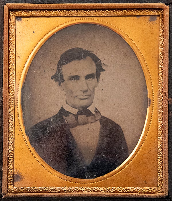 Lincoln Original 1858 Photo