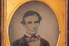 An Abe Lincoln photo made during his 1858 ascendancy has been donated to his museum in Illinois