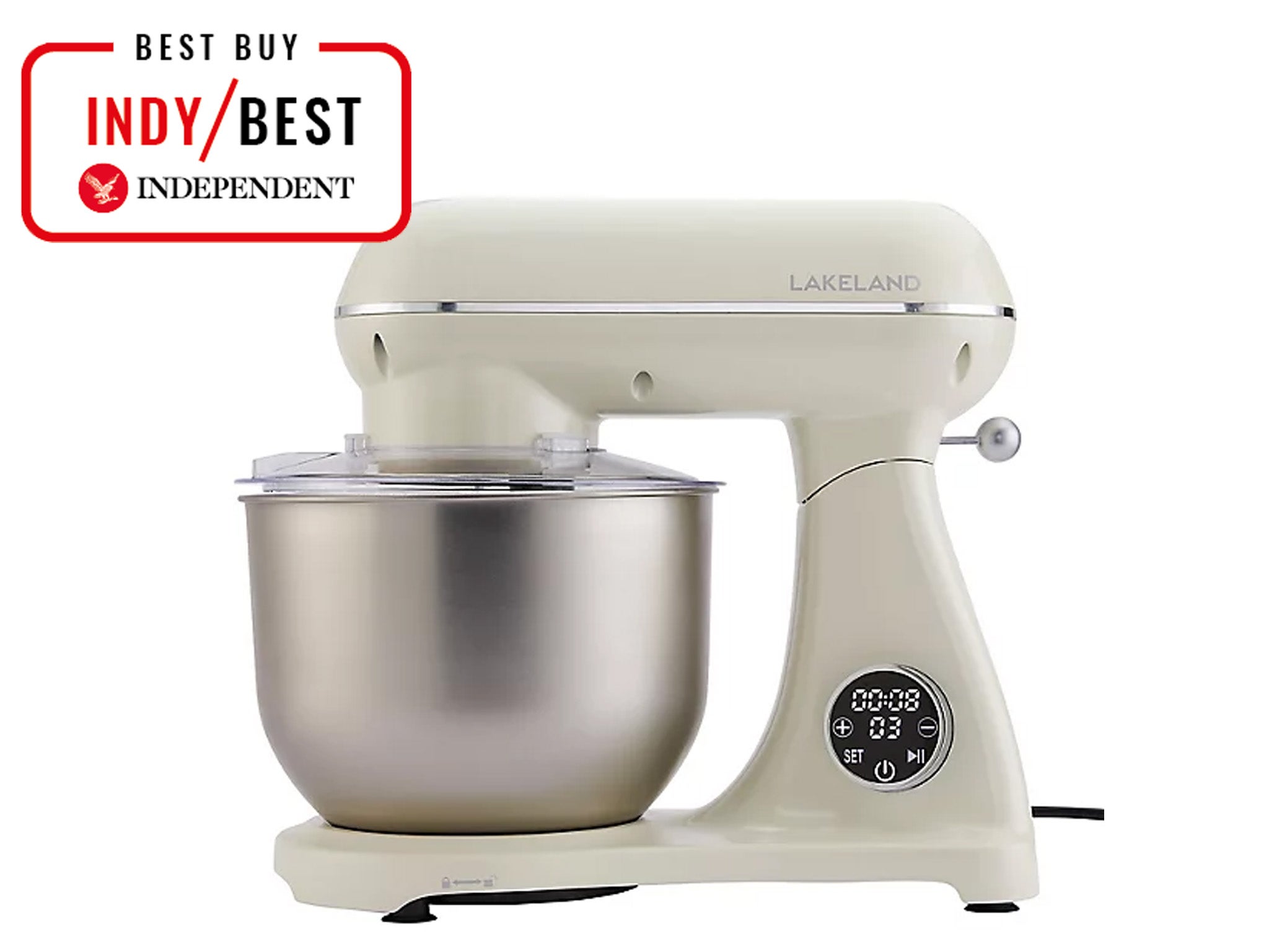  Kitchen Electric Food Mixer 1300W 6.5L Electric Mixer Cream Whipping  Machine For Home Baking (Color : Silver, Size : 6.5L): Home & Kitchen