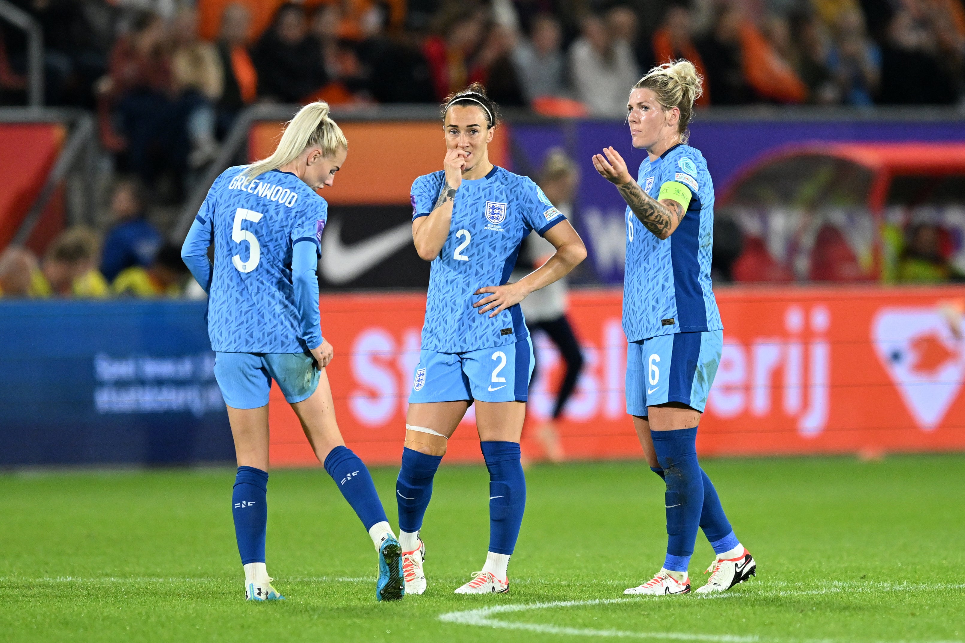England suffered a 2-1 defeat to the Netherlands