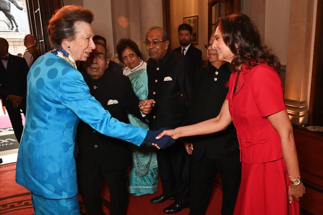 <p>Princess Anne attends the hotel’s inauguration </p>