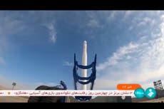 Iran says it has successfully launched an imaging satellite into orbit amid tensions with the West
