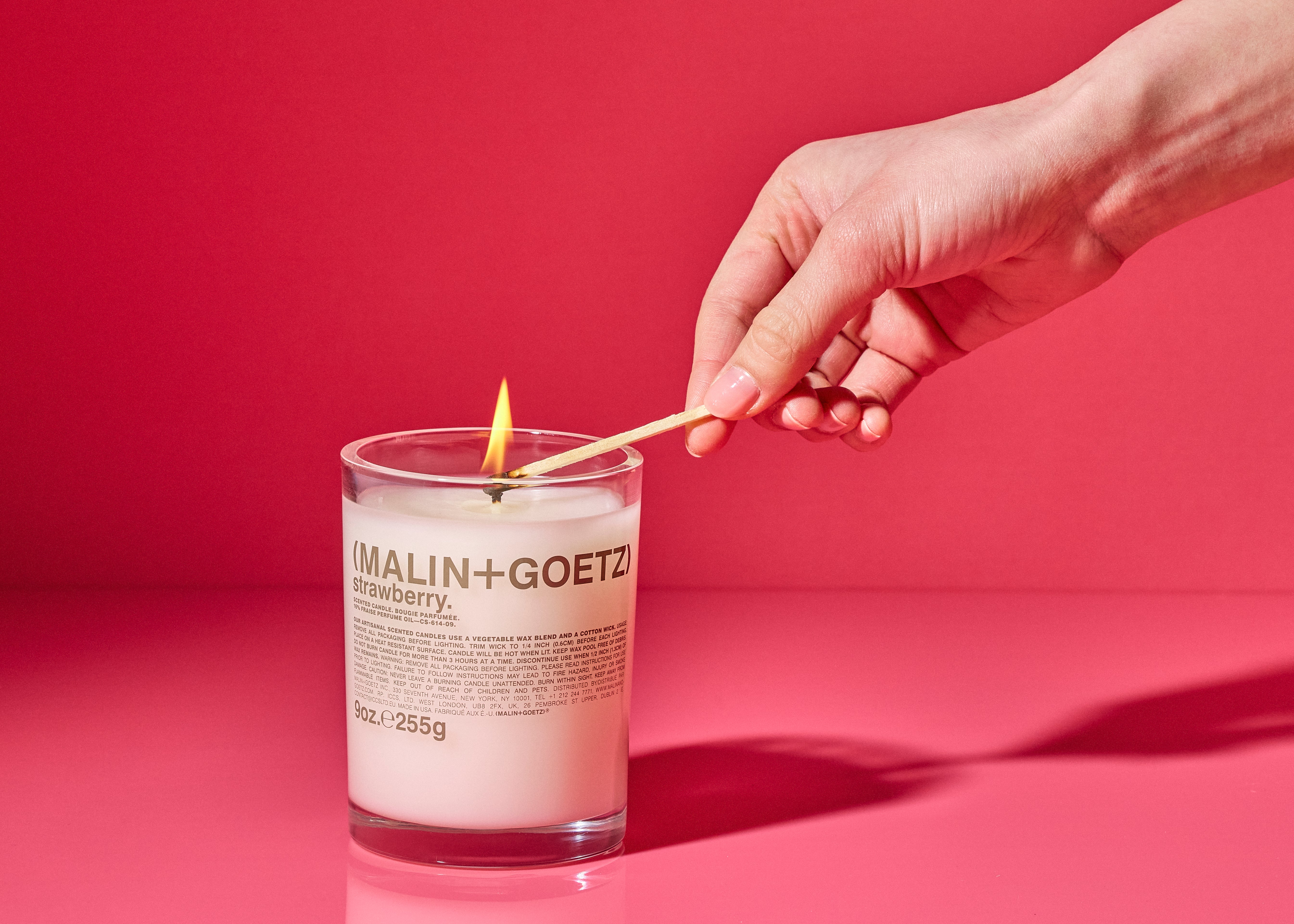 Malin and Goetz’s Strawberry candle will leave you ‘addicted to breathing’