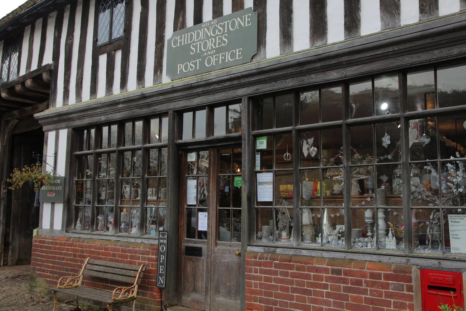 The Tulip Tree shop that is believed to be the oldest working shop in the UK and first opened under the reign of Henry VI in 1453