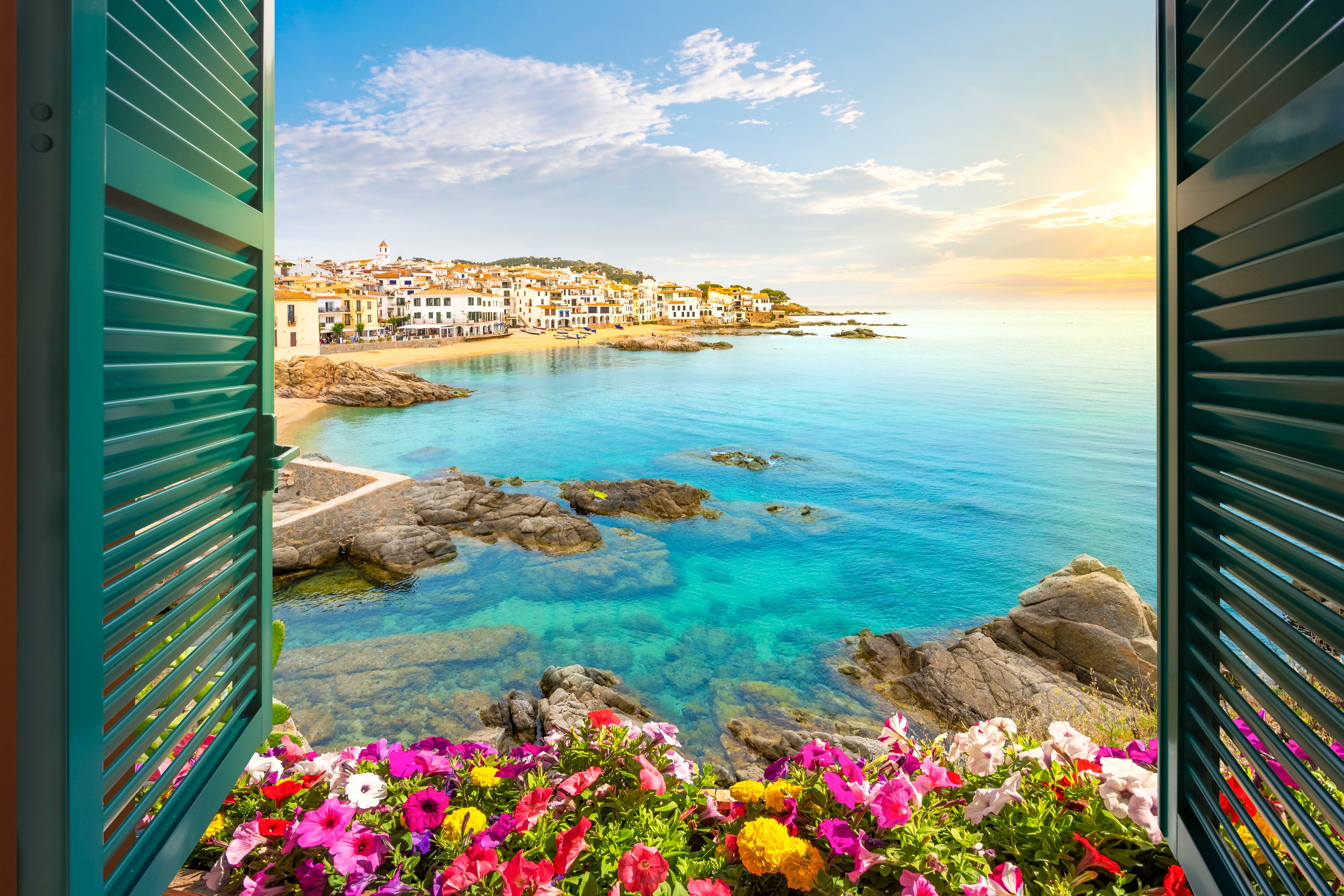 Window of opportunity: British visitors to the Costa Brava and elsewhere in the EU have less time to enjoy their post-Brexit view