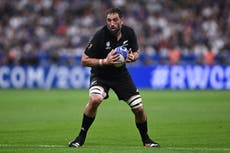 Sam Whitelock set to break All Blacks cap record in World Cup clash with Italy