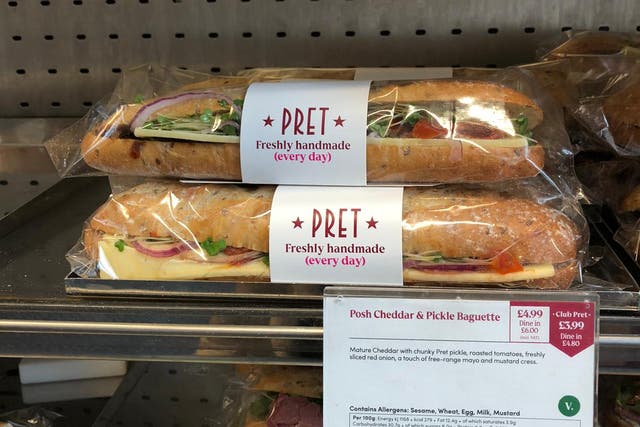 <p>Pret has faced backlash for rising prices amid a cost of living crisis</p>