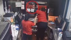 Fast food drive-thru server opens fire on family during argument over missing curly fries