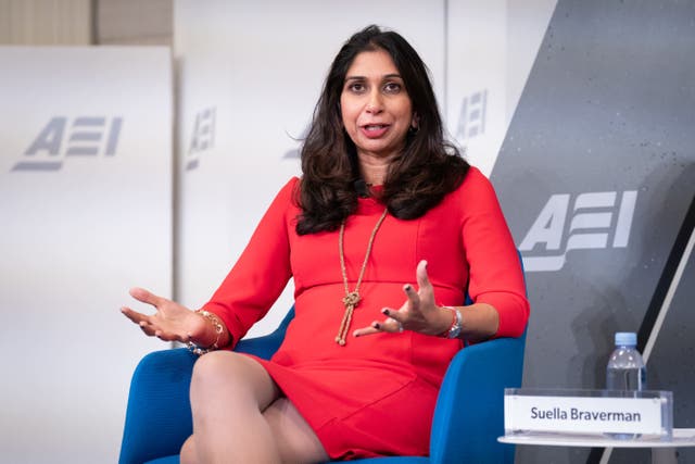 <p>Suella Braverman posed legitimate questions about definitions of migrants and refugees</p>