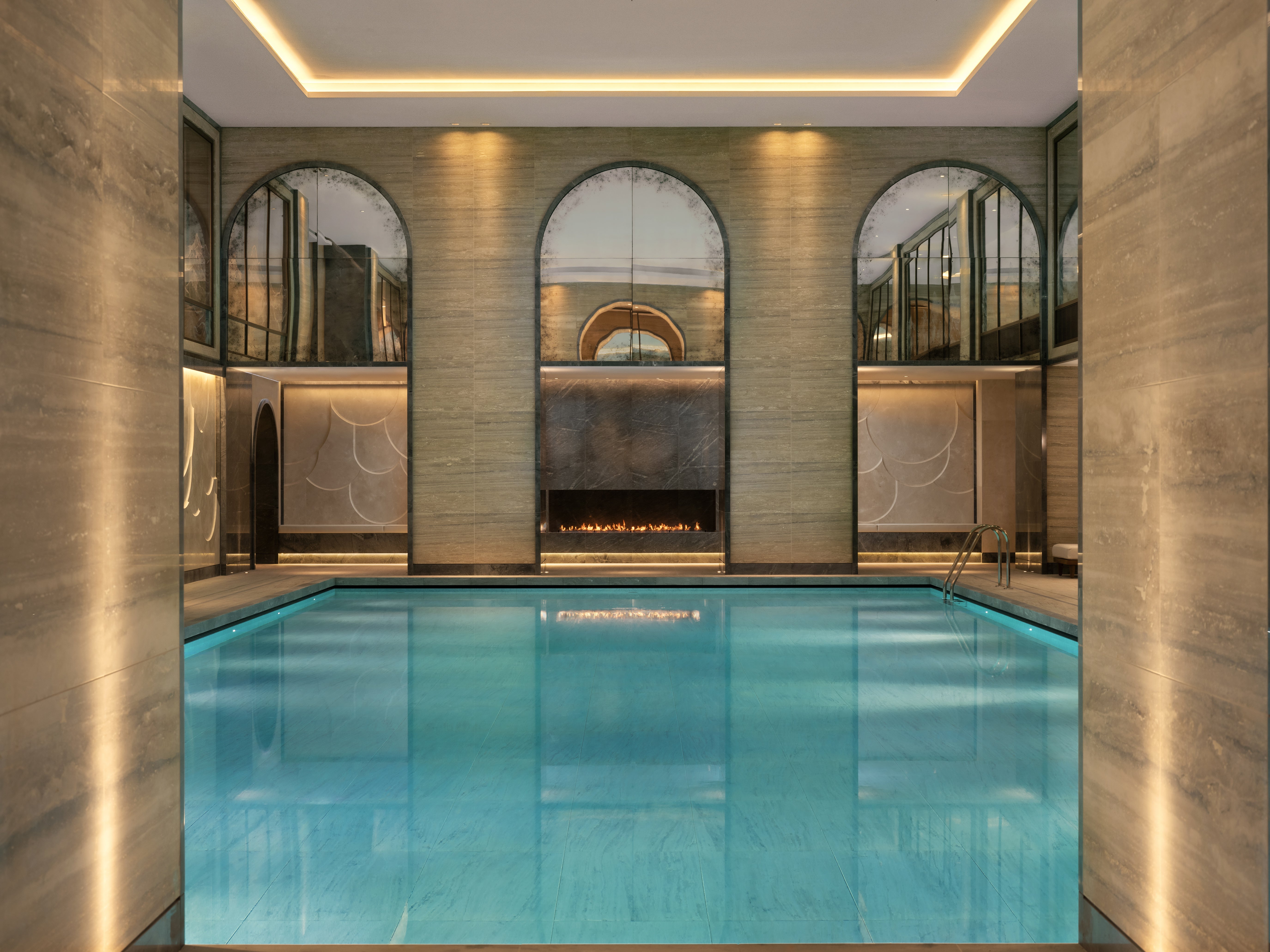 The pool looks set to becomes one of the best among London hotels