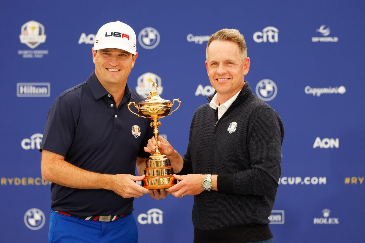 Ryder Cup tee times and pairings for Friday’s foursomes on day one