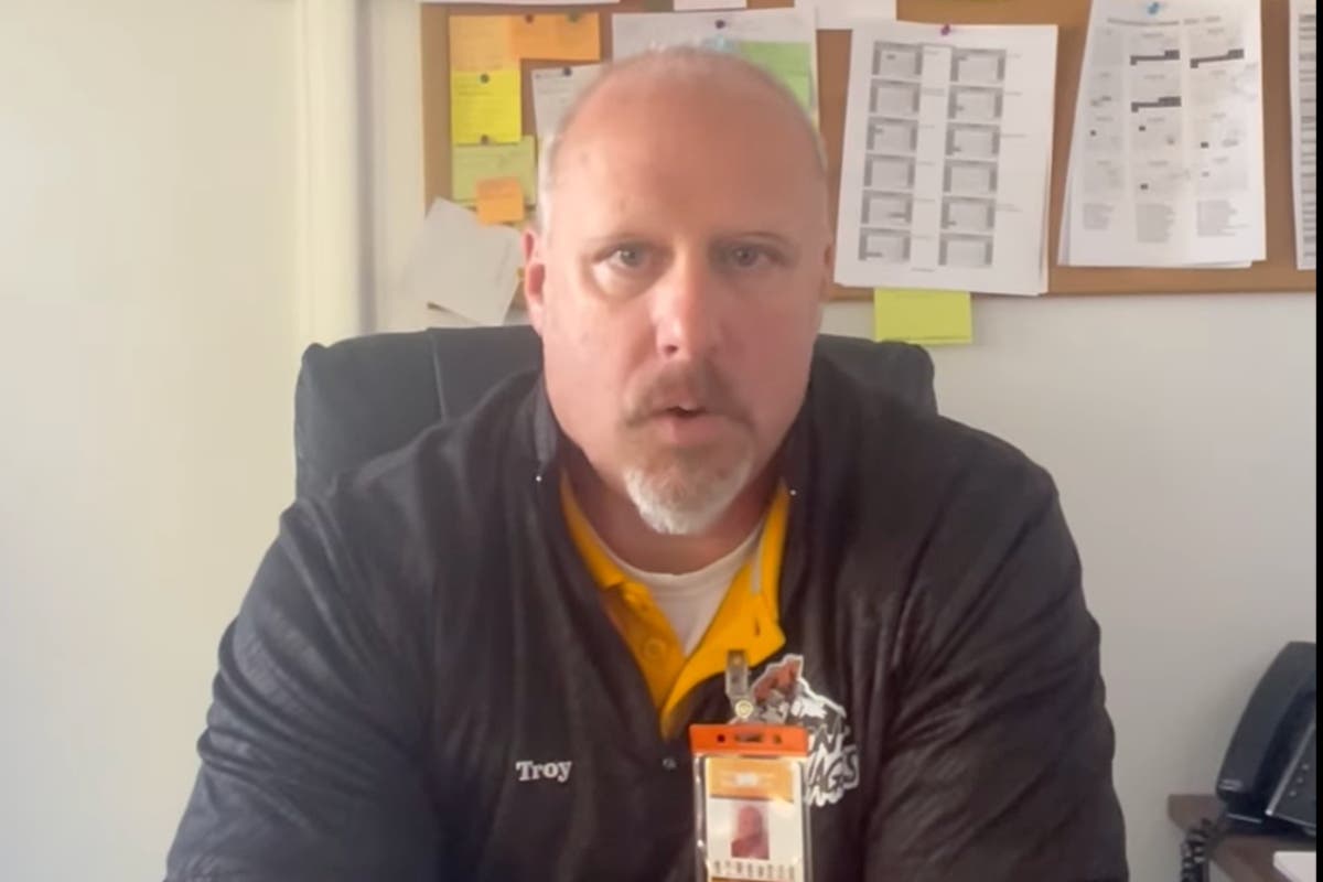 Outrage over photo of Idaho high school students spelling out the n-word on their shirts