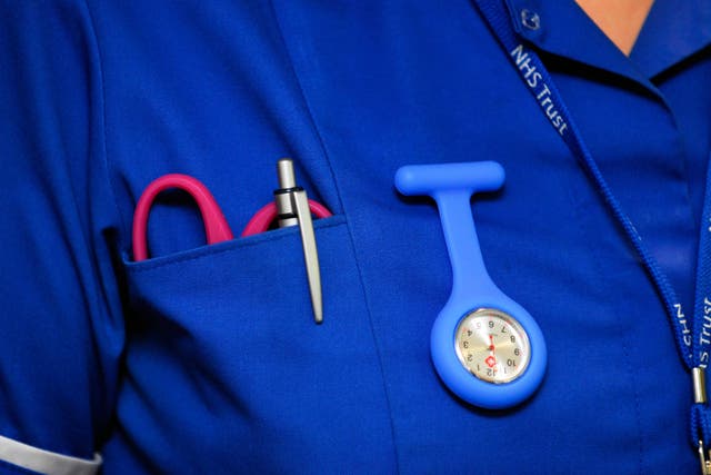 There is a ‘highly leaky’ training pipeline in the NHS workforce, according to a report from the Nuffield Trust (Alamy/PA)