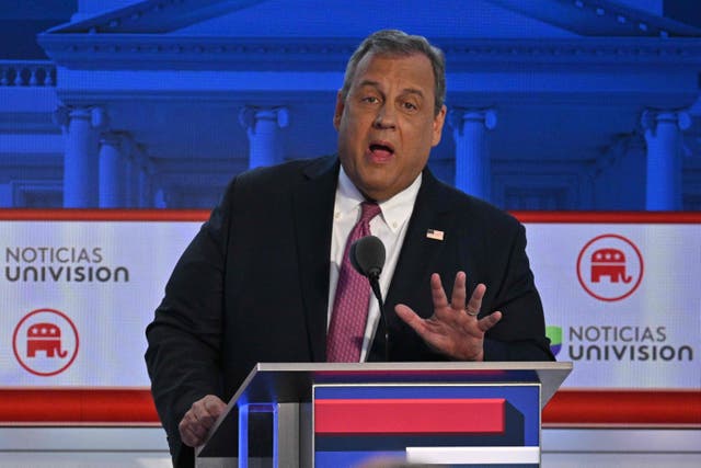 <p>Former Governor of New Jersey Chris Christie</p>