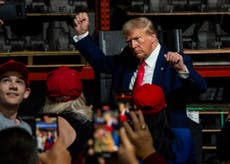 Trump’s Michigan rally for union auto workers may have drawn the wrong crowd