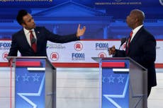GOP debate turns chaotic as candidates turn on Ramaswamy over China, voting and border