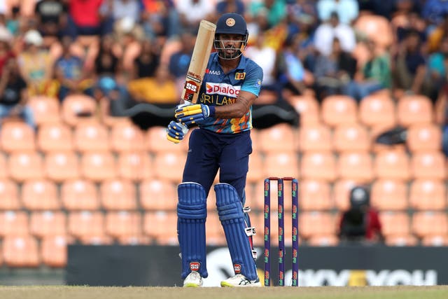 <p>Danushka Gunathilaka was suspended by Sri Lanka Cricket immediately after his arrest last year </p>