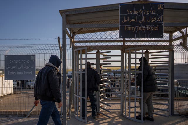 Israel Palestinians Gaza Closure