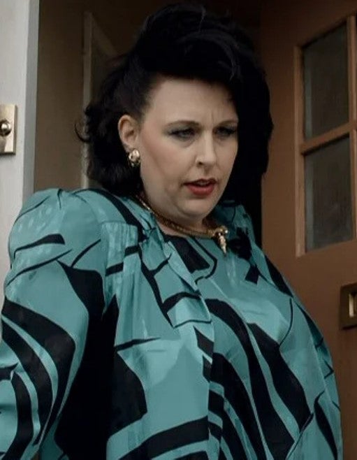 Walters as Trudy, a single mum who gets ‘hot to trot’ over Clark Gable movies, in ‘This Is England’