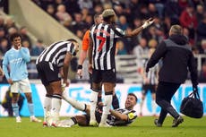 Eddie Howe hails ‘absolutely outstanding’ Paul Dummett after Man City scalp