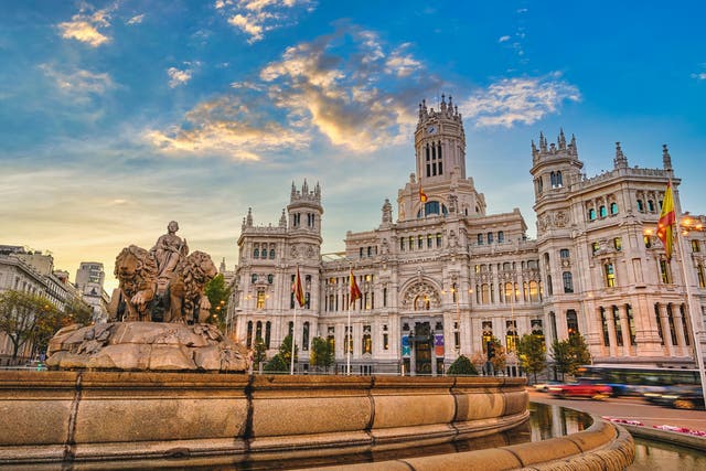 <p>Theresa McKinney missed out on the delights of Madrid</p>