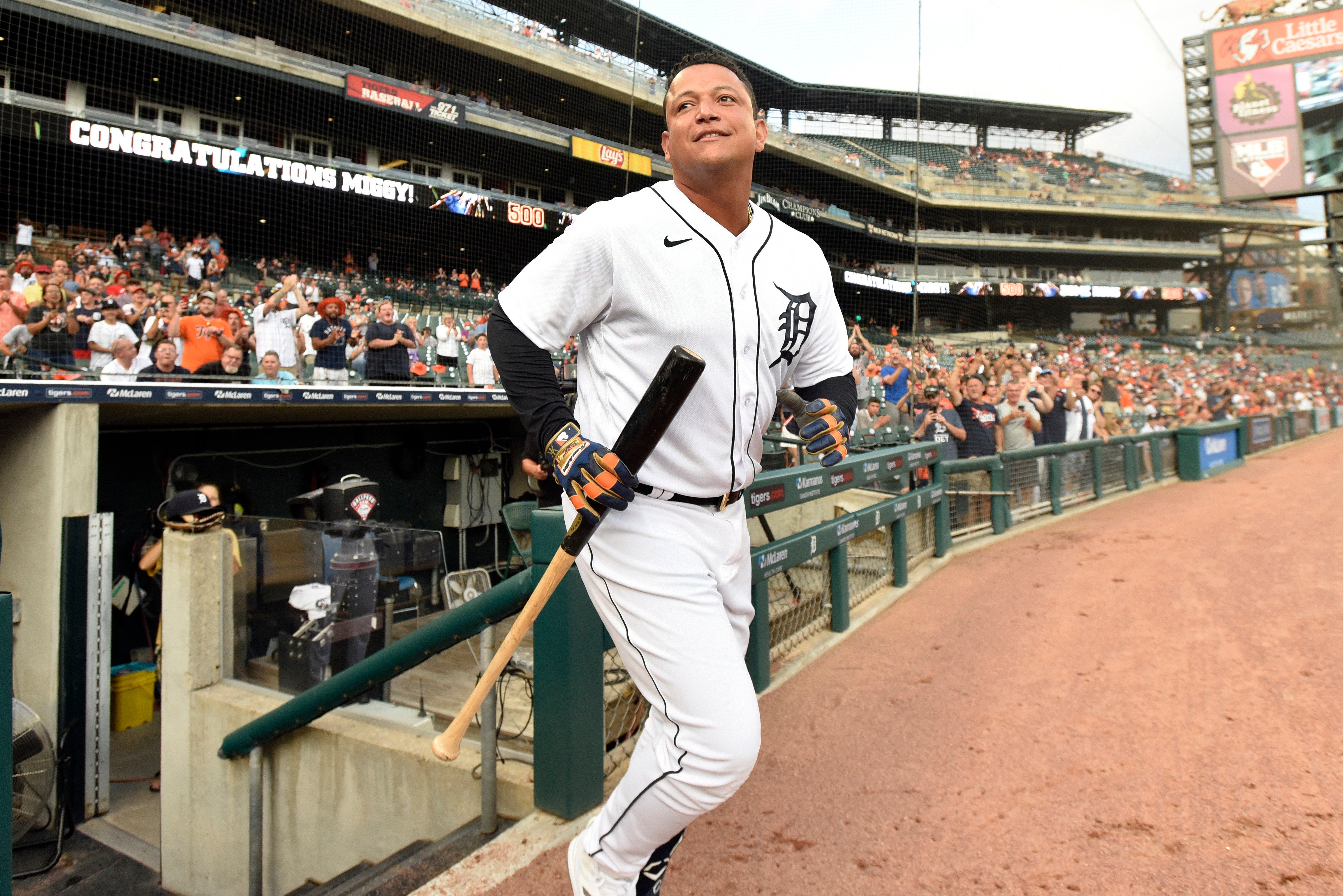 Tigers Cabrera's Farewell Baseball