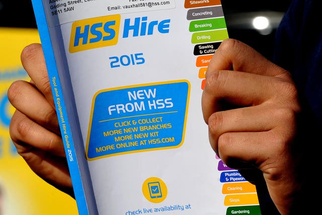 HSS Hire Group reported a dip in profits for the first half of 2023 (Nick Ansell/PA)
