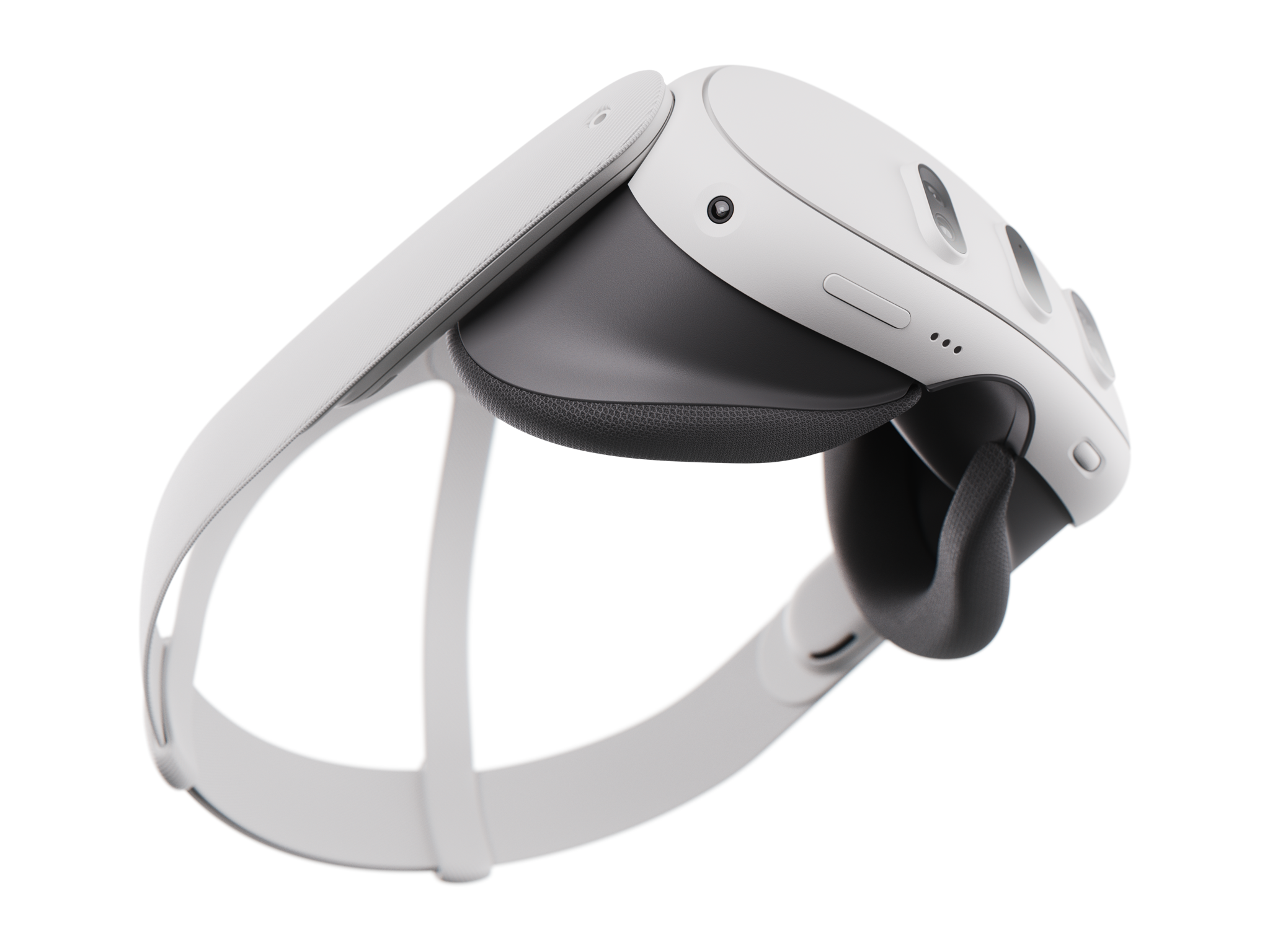 Wall bracket for VR headset (Meta Quest 3, Quest 2) - White