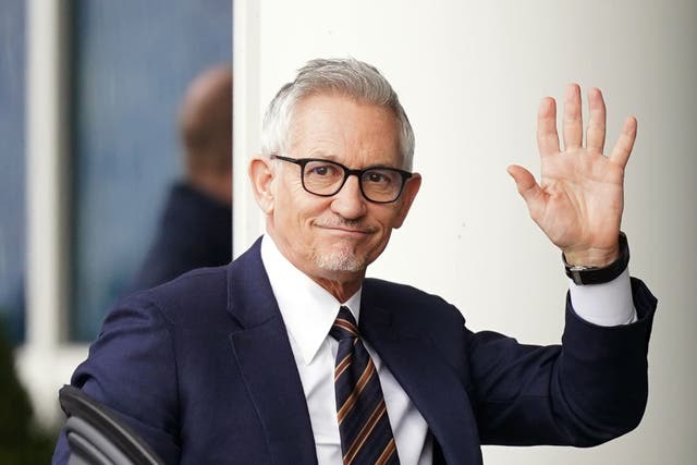 Gary Lineker is among those banned from attacking political parties (Mike Egerton/PA)