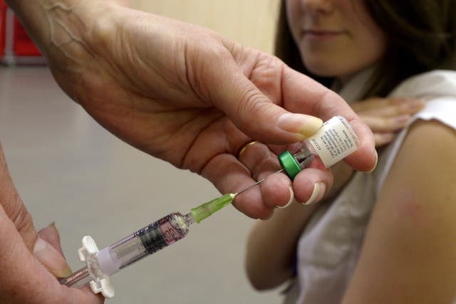 Take-up of key childhood vaccinations varies considerably across local areas (Owen Humphreys/PA)