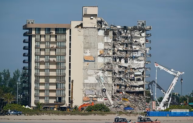 The collapse happened in June 2021, despite an investigation still ongoing into its fall, developers want to build on the site