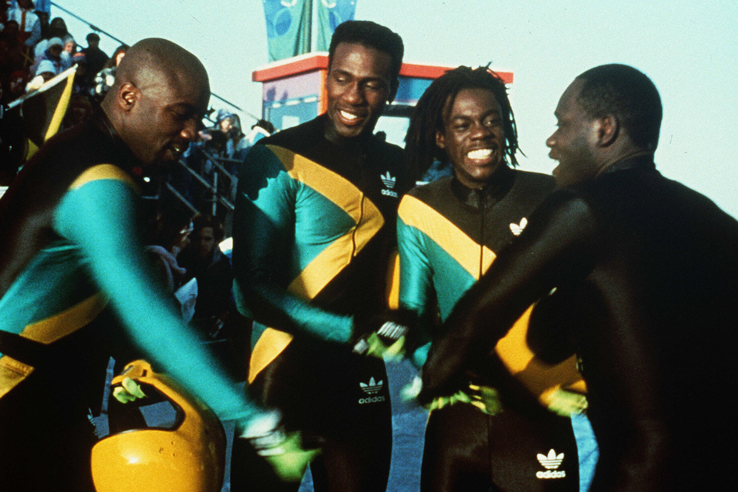 Teamwork: Malik Yoba, Leon, Doug E Doug and Rawle D Lewis in ‘Cool Runnings’