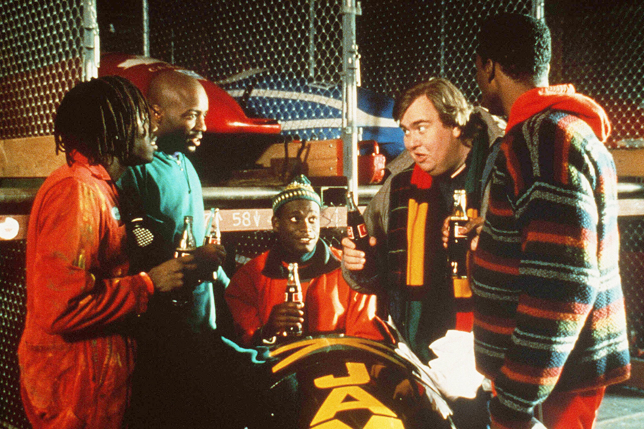 One of the decade’s most enduring underdog stories: Doug E Doug, Malik Yoba, Rawle D Lewis, John Candy and Leon in ‘Cool Runnings’