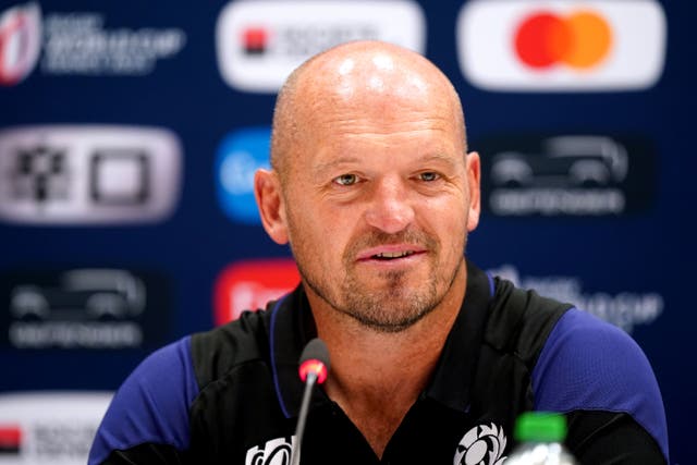 Gregor Townsend has made 13 changes to his XV to face Romania (Mike Egerton/PA)