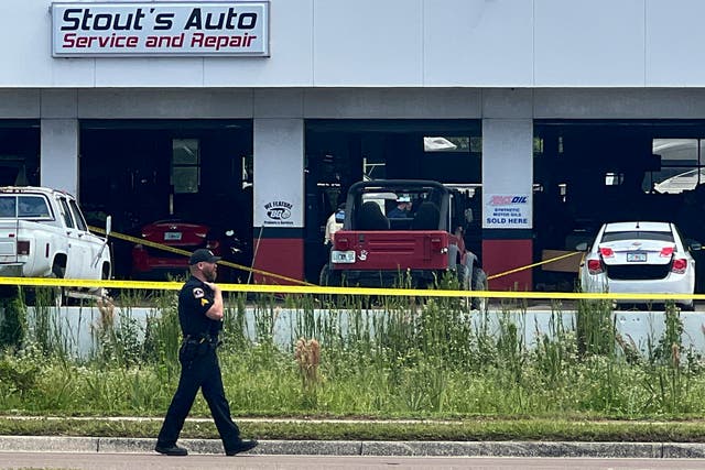 Auto Shop Shooting