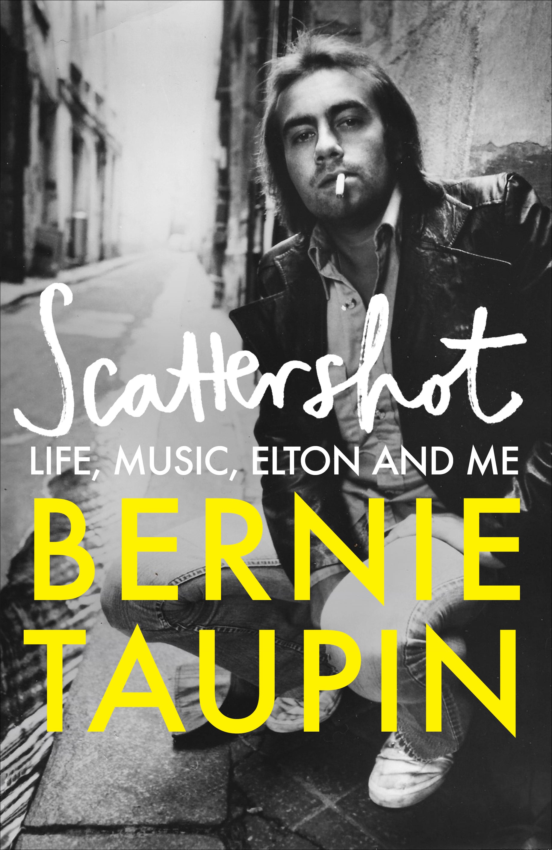 Cover art for Bernie Taupin’s memoir