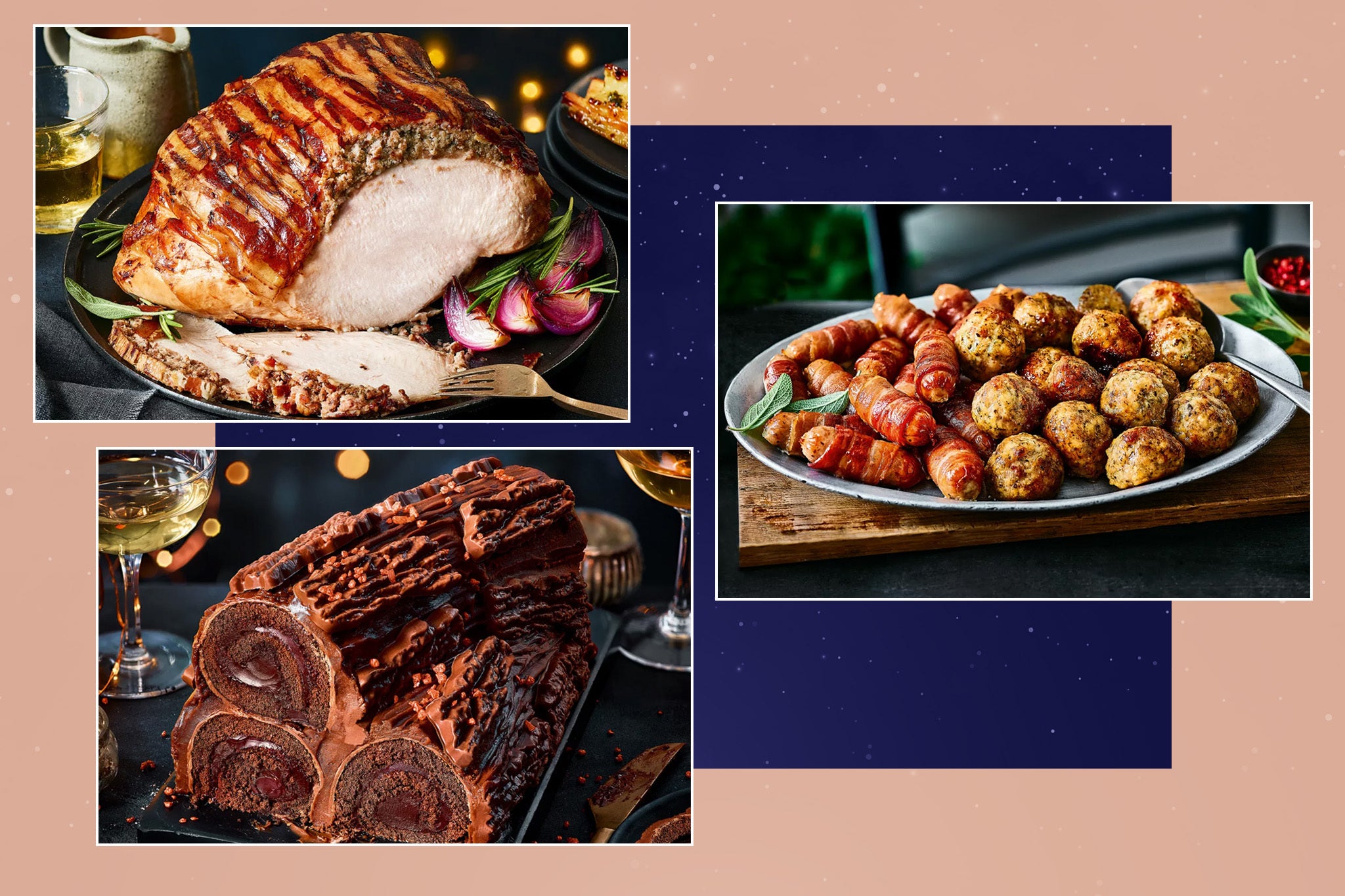 M&S’s festive food offering covers everything from turkey and trimmings to chocolate desserts