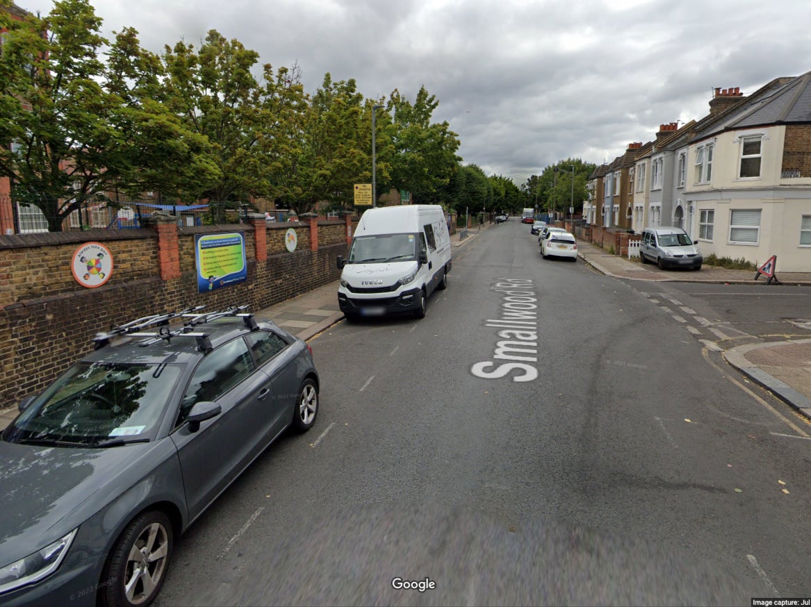 A 13-year-old schoolboy was stabbed on Wednesday on Smallwood Road, south London (file image)