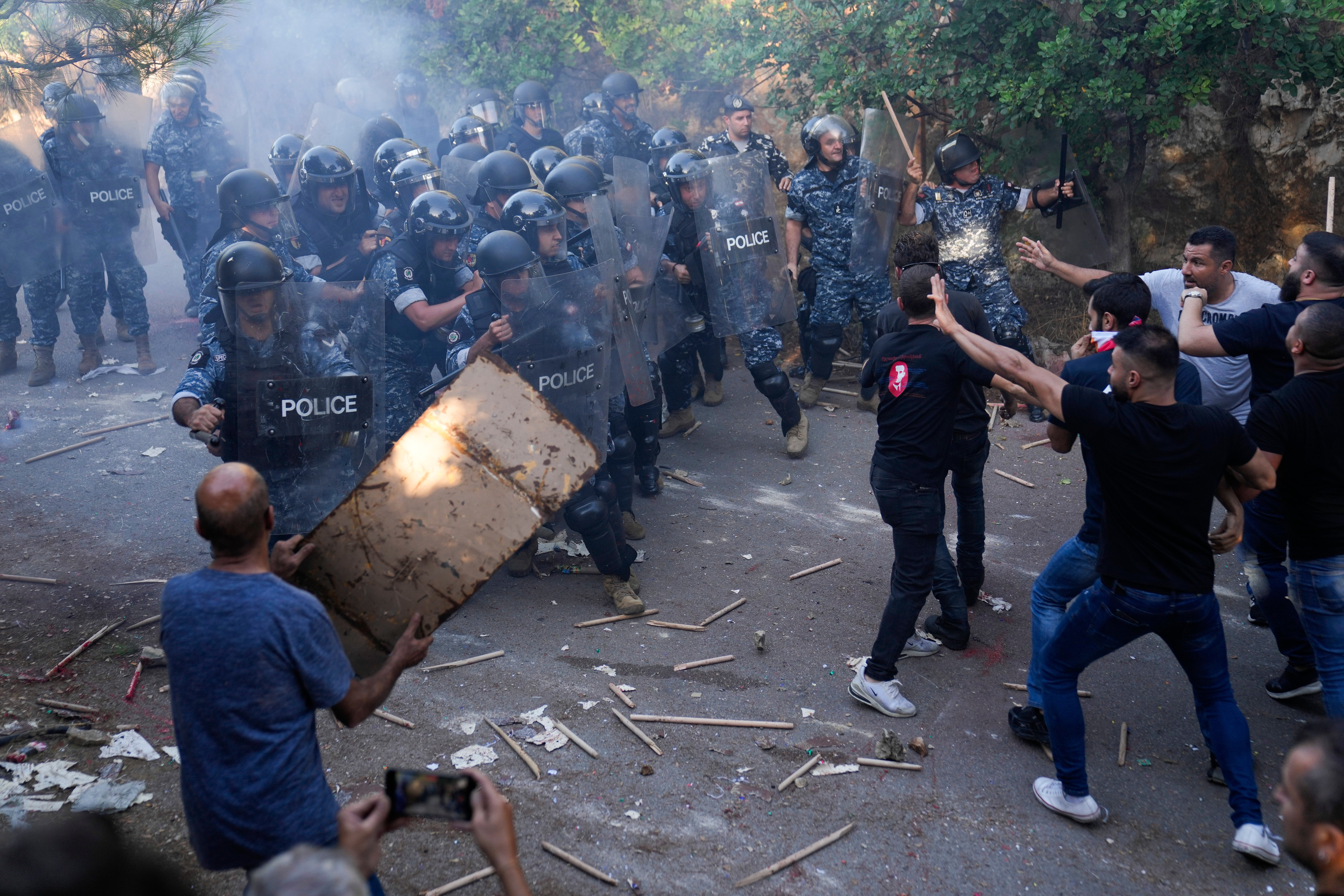 Lebanon Armenia Azareijan Protest