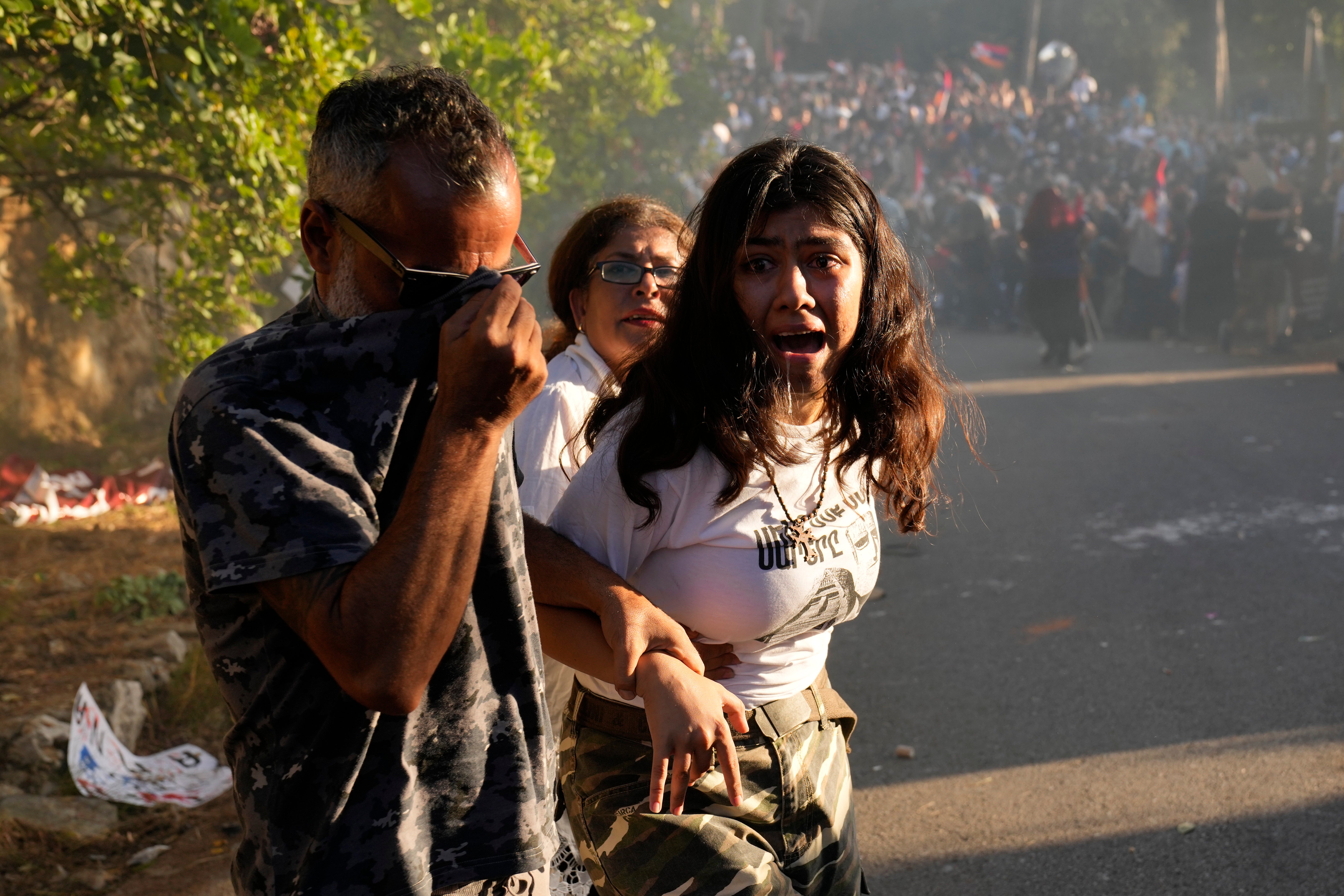 Lebanon Armenia Azareijan Protest