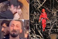 Bride and groom of tragic Iraqi wedding appear to join grieving mourners