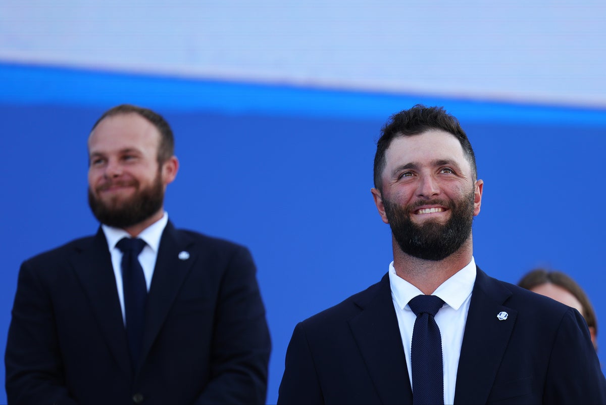 Photo of Jon Rahm and Tyrrell Hatton bring ‘fire’ to Europe’s Ryder Cup bid