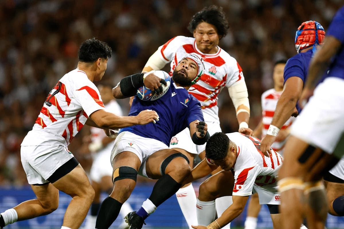 Rugby World Cup 2023 LIVE: Japan v Samoa score and updates from crunch Pool D clash