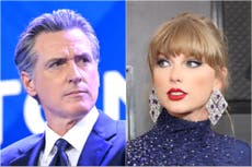 California Governor says Taylor Swift’s influence on US election will be ‘profoundly powerful’