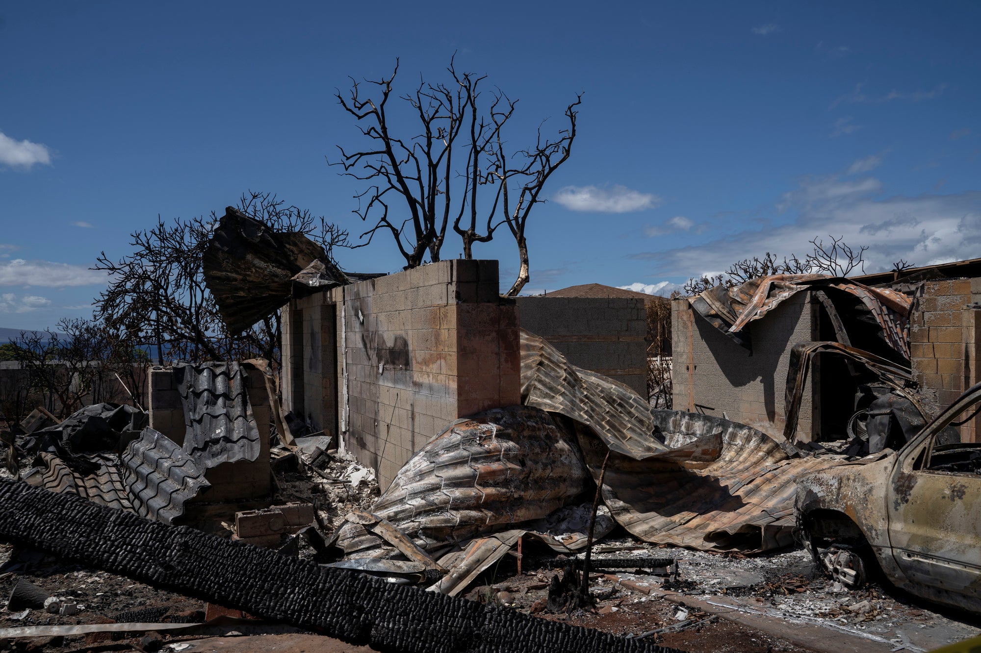 Hawaii Wildfire Going Home