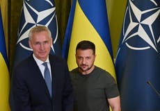 Zelensky says ‘only matter of time’ before Ukraine becomes Nato member