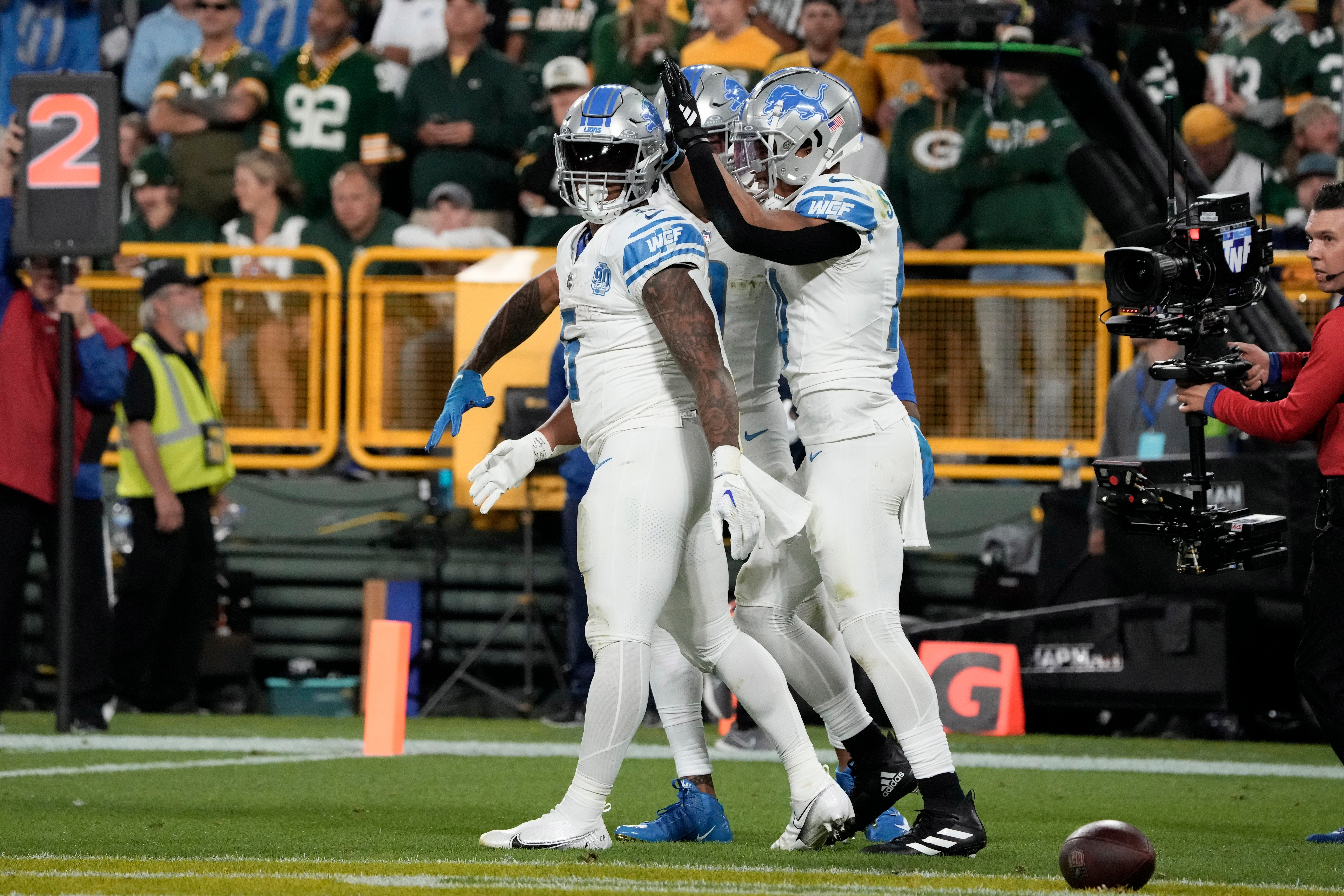 Lions Packers Football