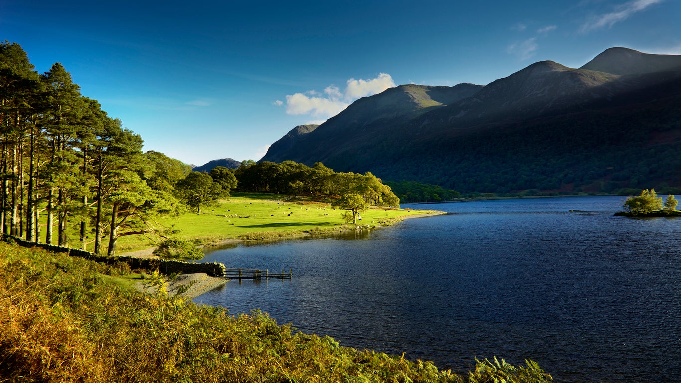 Some of Hinterlandes’ cabins are located near the beautiful Crummock Water