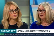 GB News presenter Michelle Dewberry clashes with former home secretary over Laurence Fox interview