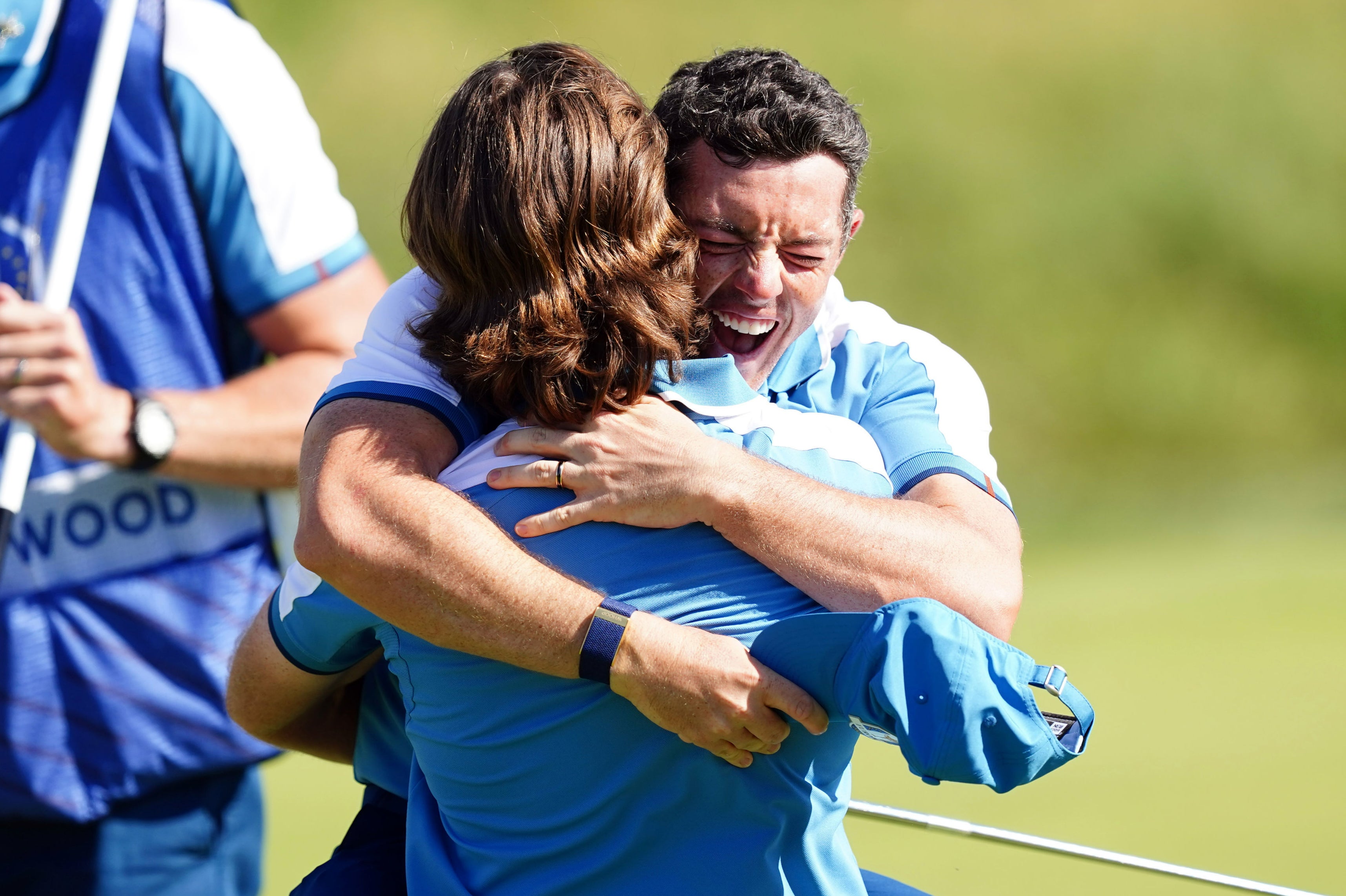 Fleetwood and McIlroy finished the morning in style